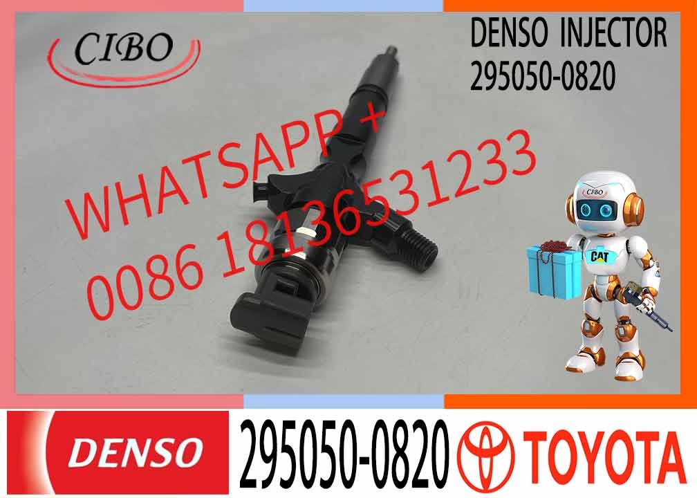 New Fuel Injector Nozzle 23670-30380 23670-39385 295050-0820 295050-0821 295050-0070 295050-0071 for Denso Toyota