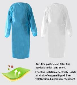 Wholesale Disposable sterile surgical gown Waterproof Disposable Non Woven sterile surgical gown with thumb loop from china suppliers
