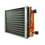 Corrugated 7.94mm Fin Tube Heat Exchanger Central Air Conditioning