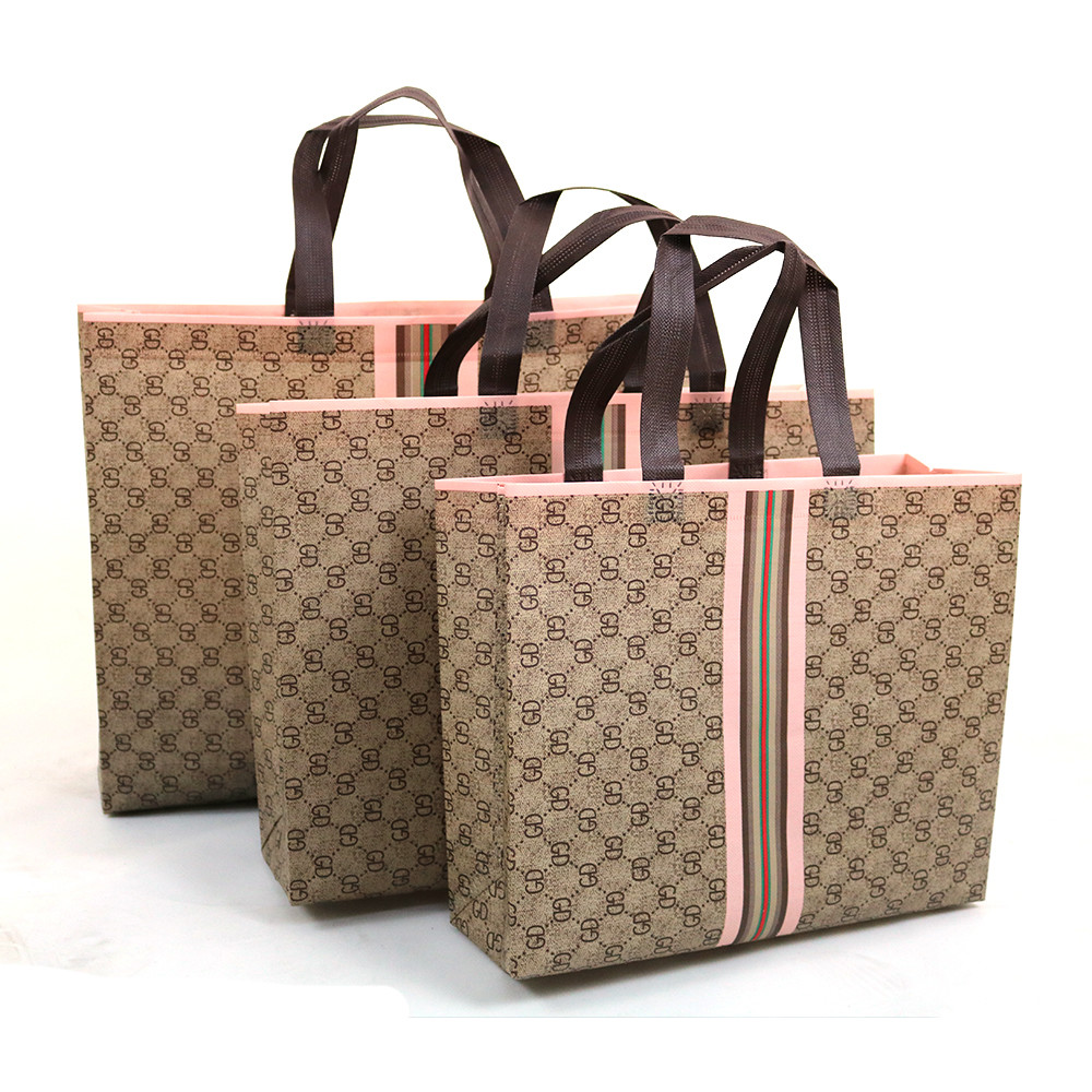 Cotton Polypropylene Reusable Shopping Bags Waterproof Popular Convention Eco