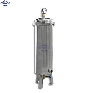 Wholesale 20inch SS304/316 Water Filter Housing RO Plant Filter Water Purifier Multi Cartridge Filter Housing from china suppliers