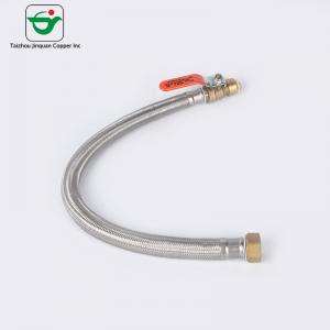 Wholesale OEM Flexible 10 Bar Pressure Brass Hose With Ball Valve from china suppliers