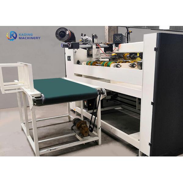 Semi Auto Corrugated Stitching Machine For 3 / 5 Ply Cardboard Of 600nails/Min Speed