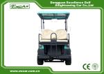 Front / Rear 4 Seats Electric Golf Carts , Battery Powered Electric Caddy Carts