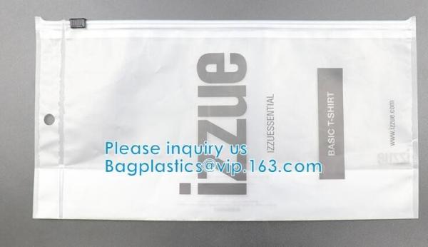 Swimwear Packaging Pouch With K Top, Gusset Bag Bikini Slider Zipper Packaging
