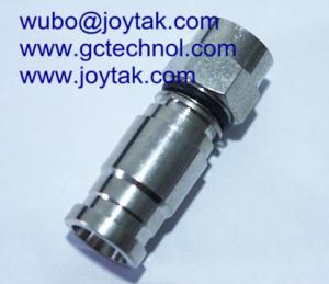 Wholesale F Compression Connector F Male conenctor For RG6 Coax Cable Satellite TV connector from china suppliers