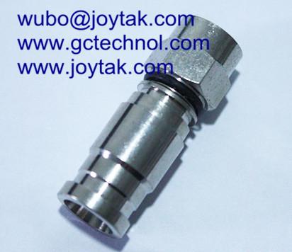 F Compression Connector F Male conenctor For RG6 Coax Cable Satellite TV