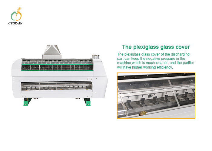 Coarse 1800kg/H Wheat Flour Purifier With CE Certification