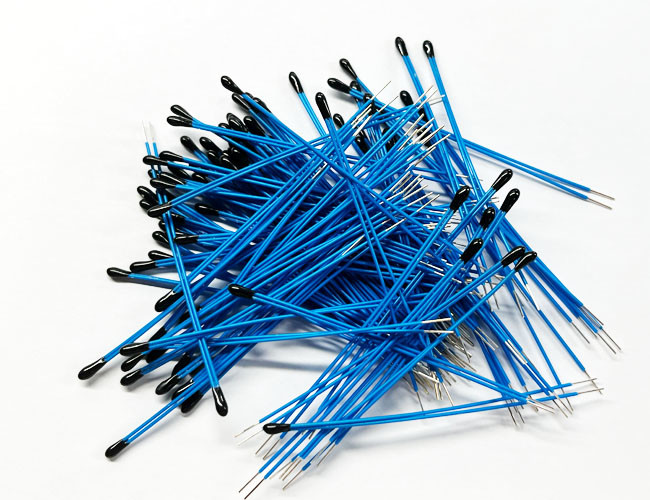 PVC / PFA / FEP Lead Wire Epoxy Thermistor 0.5KΩ - 2000KΩ Resistance