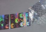 Rainbow Color Customized 3D Hologram Sticker For Strengthen Brand Image