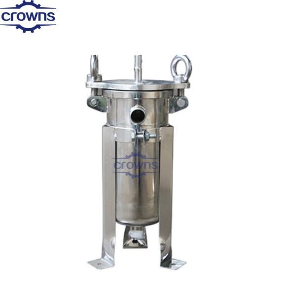Industrial Single Bag Filter Stainless Steel 304/316L Bag Filter Housing For
