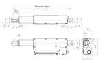 Liftgate/ Tailgate Actuators DC Motor 12V Small Size Linear Actuator