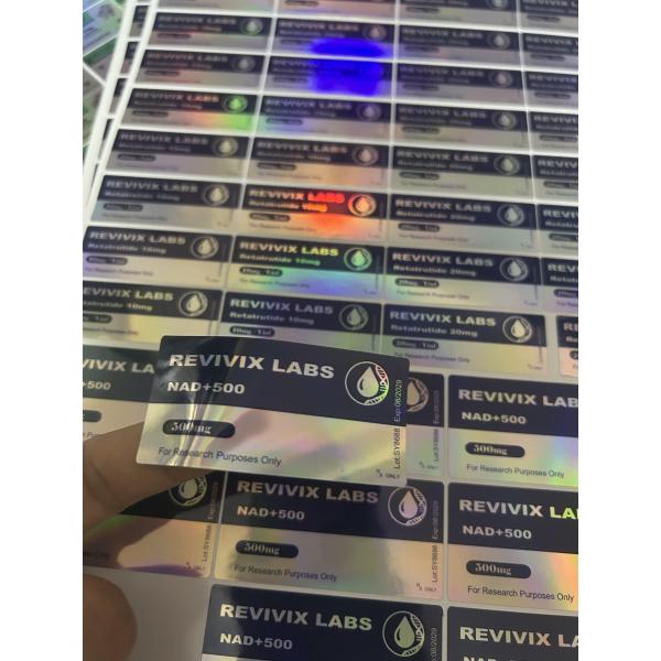 Customized Design Pro Pharma 10ml Oil Bottles Labels For Test Pro