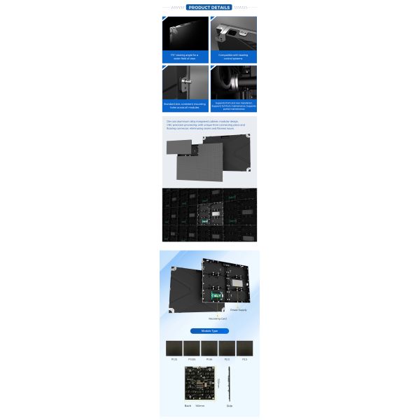 Professional Customized Indoor LED Display Advertising Screen Fixed LED Panel Display Screen