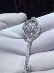 full diamonds of kaleidoscope key necklace 18kt gold with white gold or yellow