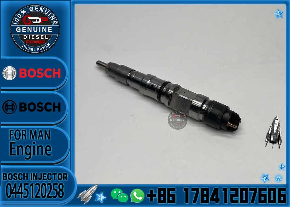 Hot sale Common Rail Injector fuel injection pump 0 445 120 258 / 0445120258 diesel injector nozzle