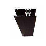 T5 Wood Finish Aluminum Curtain Wall Profile Quality Light Corrosion Resistance