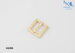 Multi - Purpose 12mm Metal Shoe Strap Buckles Polished Hanging Plating