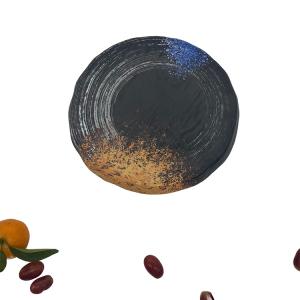 Wholesale Round 12 Inch Melamine Picnic Plates Dinnerware Galaxy Pattern from china suppliers