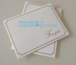 100% Recyclable Biodegradable Brown Kraft Paper Seed Envelopes foil logo