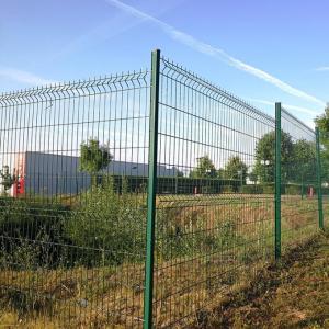 Wholesale 3D Curved Fence Panel Triangle Bending Fence from china suppliers