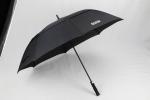Extra Large Double Canopy Golf Umbrella With Black Fiberglass Frame Ribs
