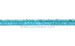 Blue Synthetic Turquoise Faceted Rounds Bead Jewellery Supplies