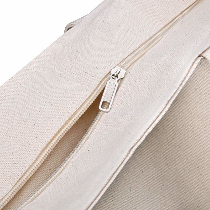 Funky Business Tote Bags Personalized , Heavy Plain Canvas Tote Bags