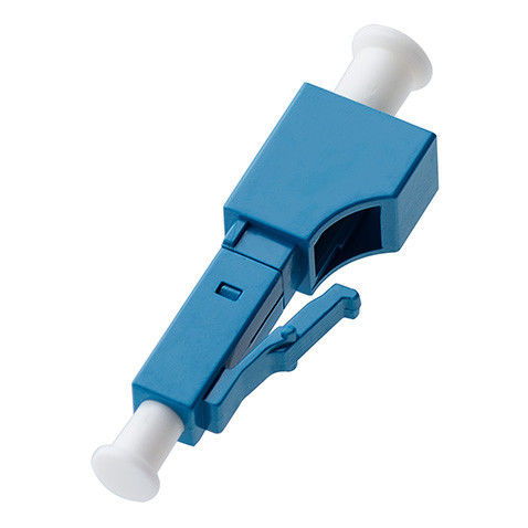 High Return Loss Fiber Optic Attenuator , Fiber Attenuator Lc Blue Color