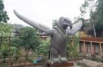 Large Metal Animal Sculptures Cast Bronze Excellent Corrosion Resistance