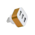 PC Laptop Colorful 3 Port Mini USB 2.0 Splitter Adapter Hub