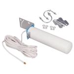 Gain Cylinder Antenna Base Station Signal Amplifier 50km Wireless Outdoor