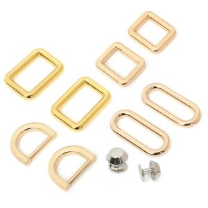 Wholesale Alalamu D Shaped Handbag Rings Hardware Colorfast For Harnesses from china suppliers