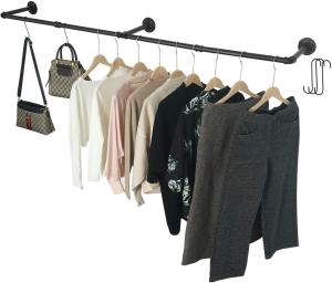 Wholesale Boutique Industrial Pipe Retail Display Clothing Rack Retail Store Hanging Clothes Dress from china suppliers