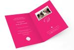 4G / 8G Full colors handmade Video Wedding Invitations with Magnetic switch ,
