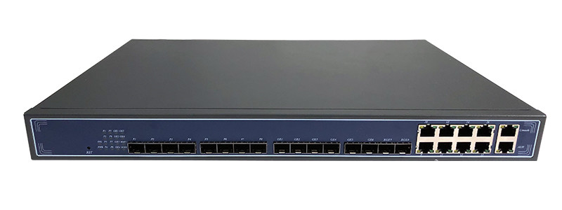 8 PON 8 Port GPON OLT Device 20km Distance With 4RJ45 GE 2SFP GE 10GE