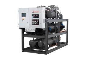 Wholesale 560HP Water Cooled Screw Chiller Water Cooled Liquid Chiller for Thermal Desorption Plant from china suppliers