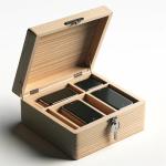 Customized Natural Wood/Bamboo Decorative Storage Box Wooden Keepsake Box