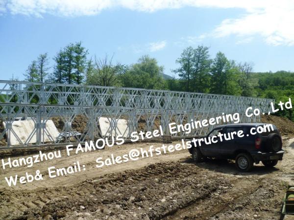 Steel Fabricator Supply Prefabricated Steel Structural Bailey Bridge Of
