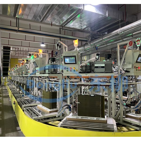 Split Type Air Conditioner Automation Conveyor Line with Test System