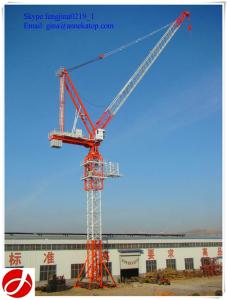 Wholesale china good manufacturer QTD125 luffing jib 10t hydraulic tower cranes for sale from china suppliers