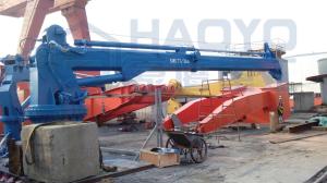 Wholesale Good Quality Telescopic boom marine deck crane,boat lift crane for sale from china suppliers