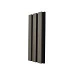Elegant Decorative Veneer Wood Slat Acoustic Panels Felt Backing 0.85NRC E0