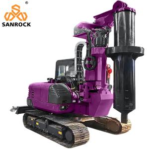 Wholesale Rotary Borehole Drilling Rig Construction Machinery Hydraulic Small Rotary Drilling Rig from china suppliers