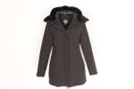 Ladies bonded softshell longline coats