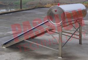 Wholesale Food Grade Vacuum Tube Solar Water Heater Portable With Painted Steel Shell from china suppliers