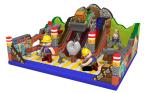 Building Themed Inflatable Fun City Simulate Construction Place Waterproof PVC