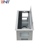 Conference office room used aluminum table brush desk grommet box
