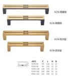 Light Luxury Hardware Pull Handles Solid Brass Wardrobe Door Handles