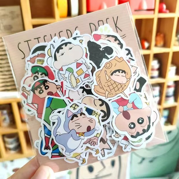 Personalized Cartoon Adhesive Tear Resistant Seal Sticker Label with Custom 4c Offset Printing